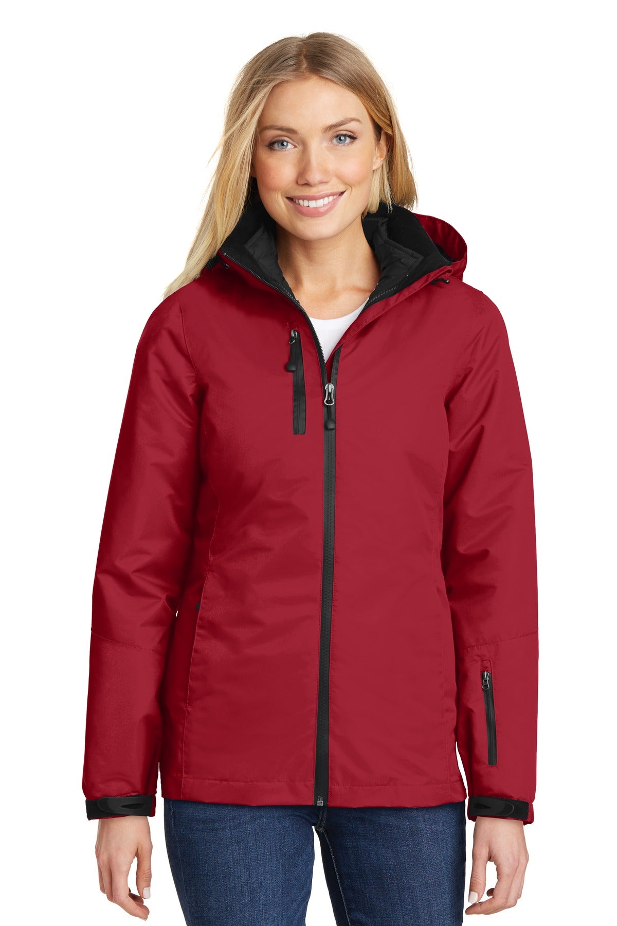 Port Authority Women's Vortex Waterproof 3-in-1 Jacket. L332 - EMBROIDERED