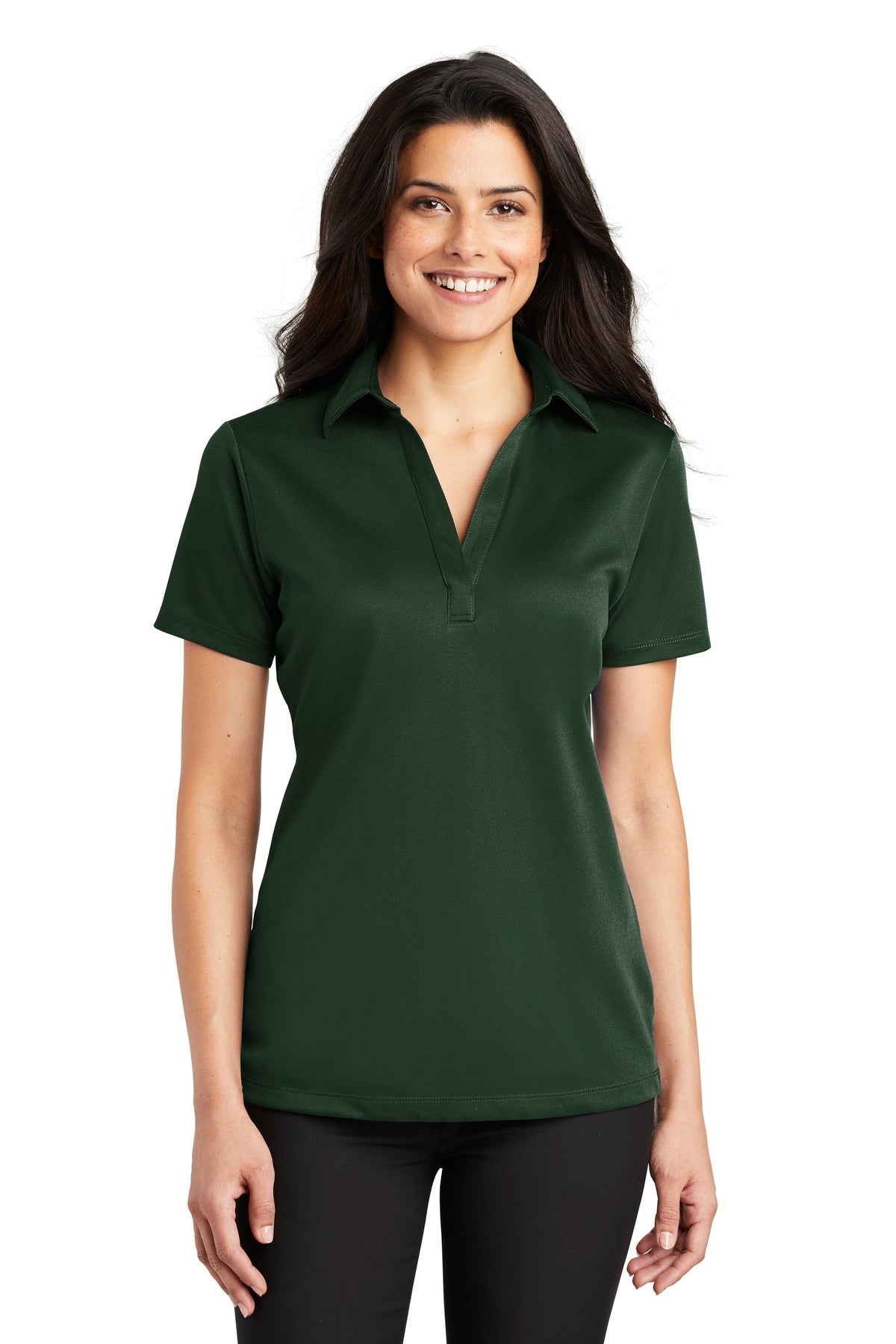 Port Authority Women's Silk Touch‚ Performance Polo. L540 - EMBROIDERED
