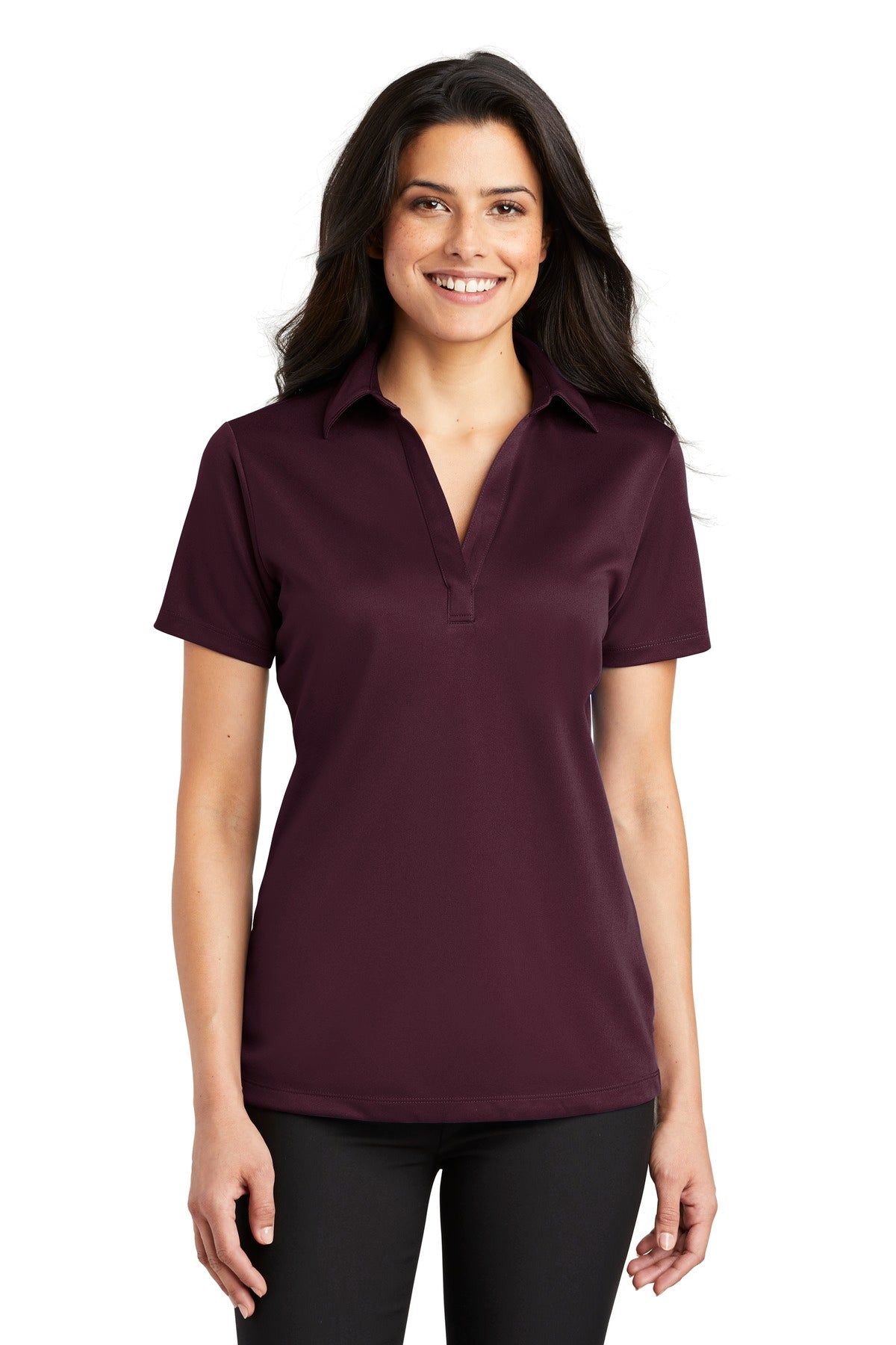 Port Authority Women's Silk Touch‚ Performance Polo. L540 - EMBROIDERED