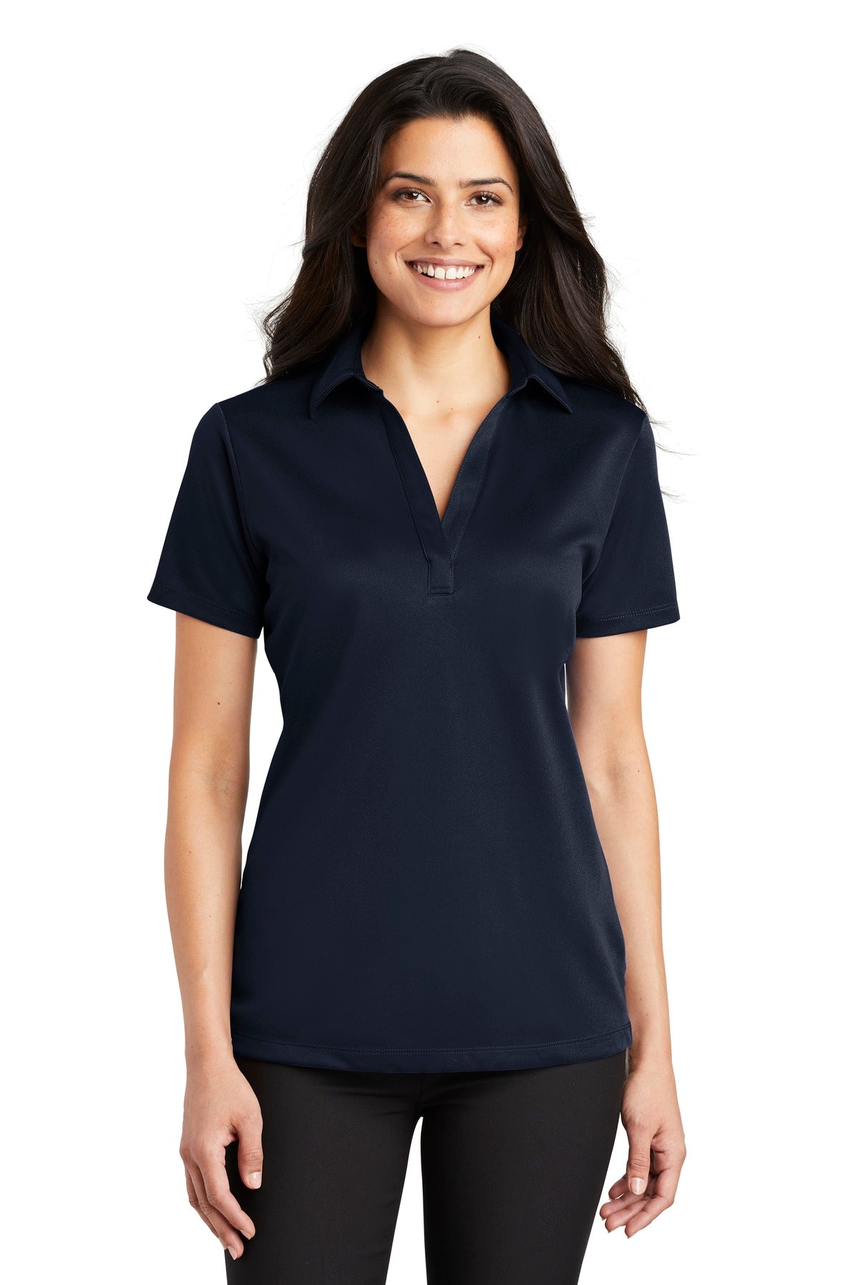 Port Authority Women's Silk Touch‚ Performance Polo. L540 - EMBROIDERED