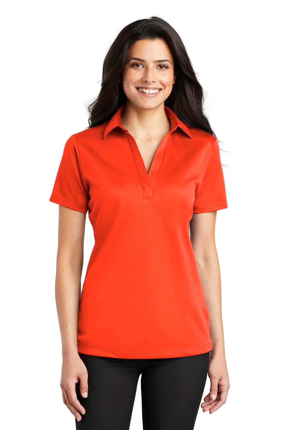 Port Authority Women's Silk Touch‚ Performance Polo. L540 - EMBROIDERED
