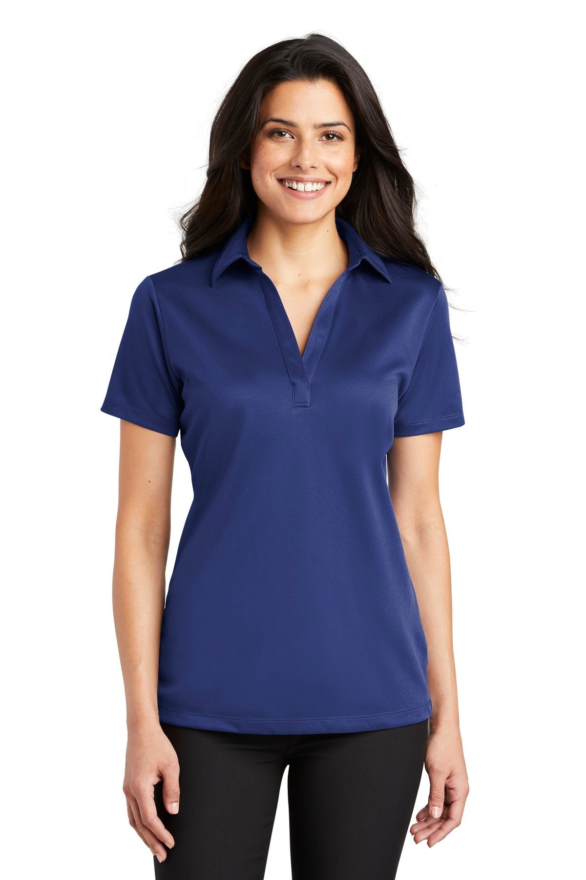 Port Authority Women's Silk Touch‚ Performance Polo. L540 - EMBROIDERED