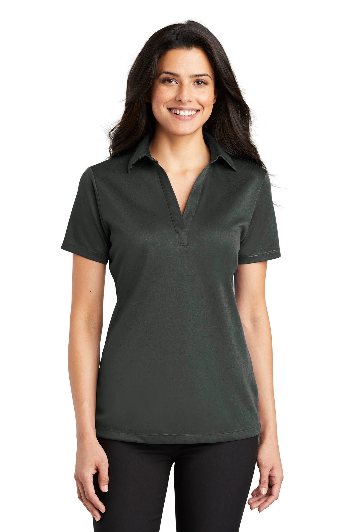 Port Authority Women's Silk Touch‚ Performance Polo. L540 - EMBROIDERED
