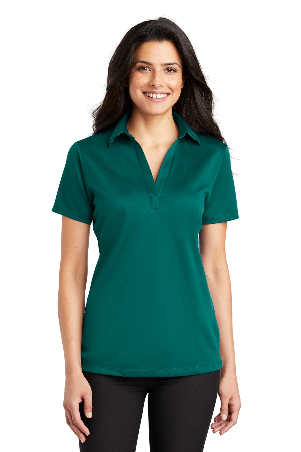 Port Authority Women's Silk Touch‚ Performance Polo. L540 - EMBROIDERED
