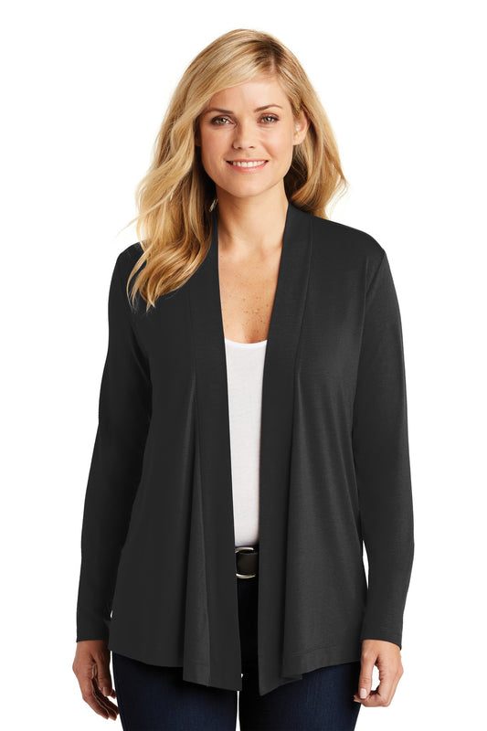 Port Authority Women's Concept Open Cardigan. L5430 - EMBROIDERED