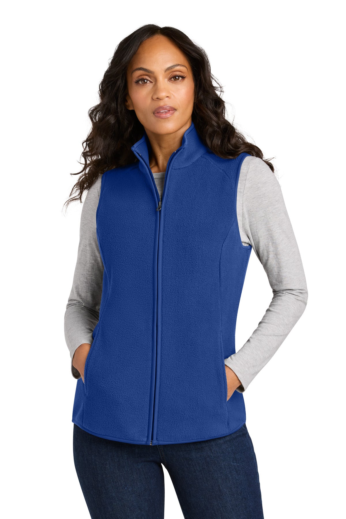 Port Authority Women's C-FREE Fleece Vest L702 - EMBROIDERED