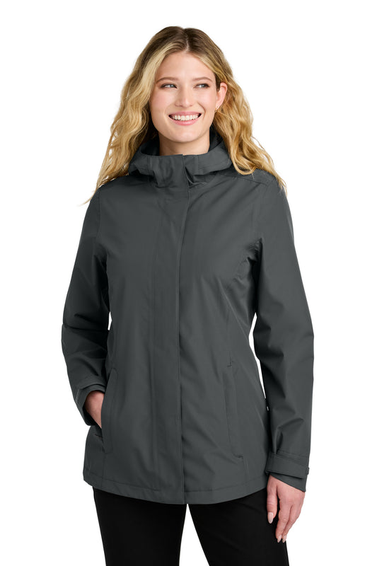 Port Authority Women's C-FREE Rain Jacket L714 - EMBROIDERED