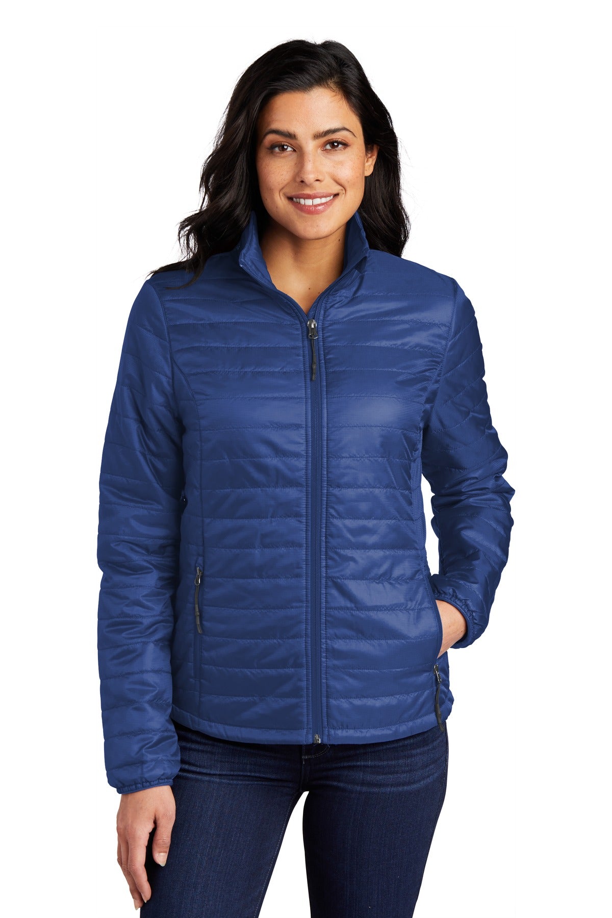 Port Authority Women's Packable Puffy Jacket L850 - EMBROIDERED