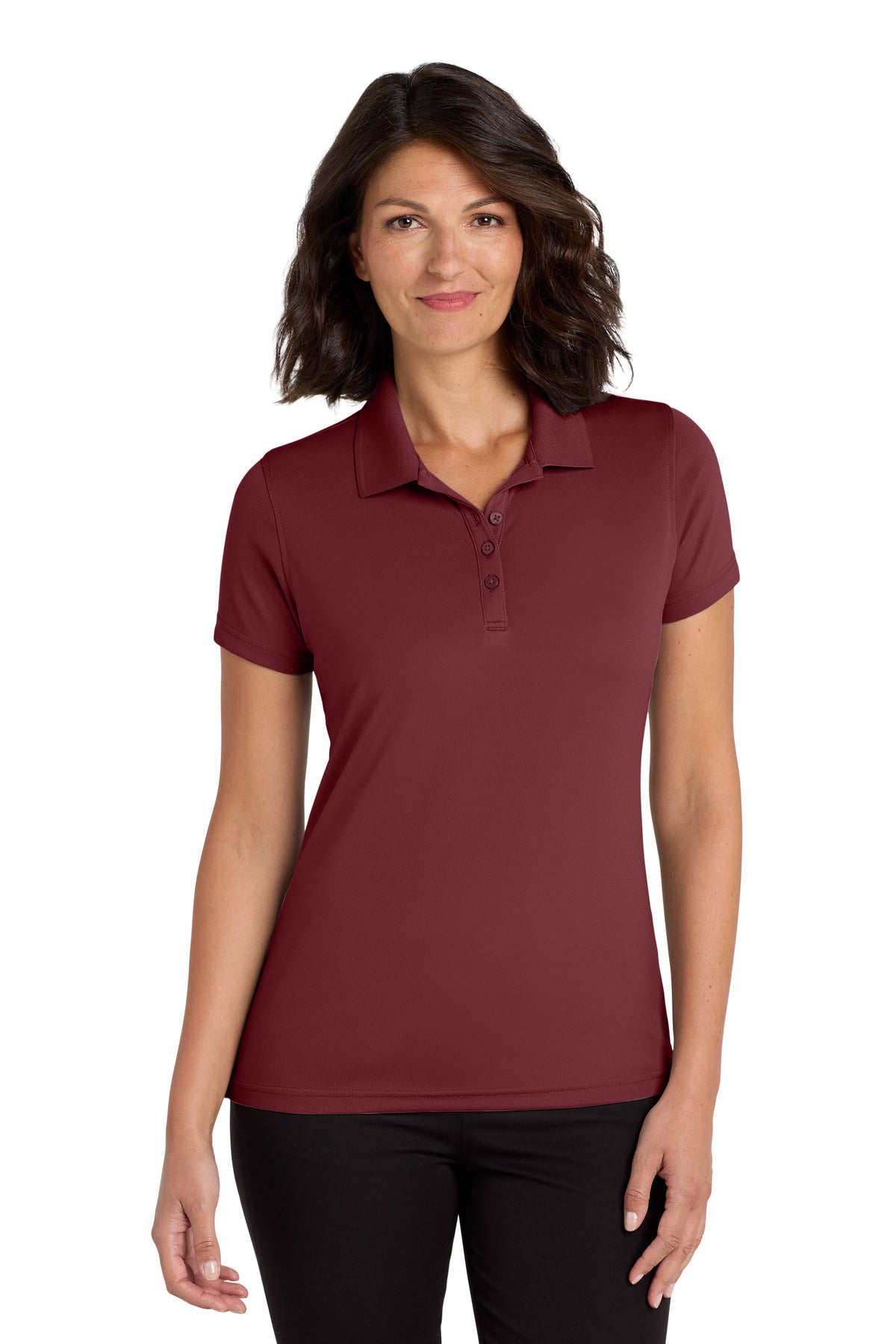 Port Authority Women's Dry Zone UV Micro-Mesh Polo. LK110 - EMBROIDERED