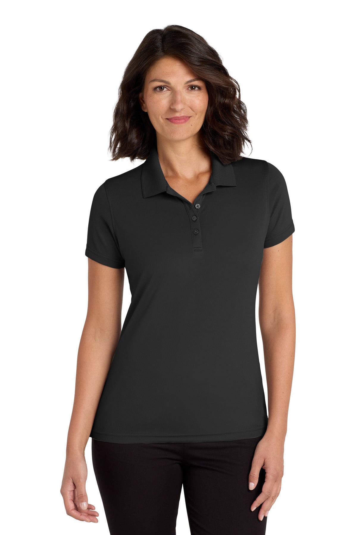 Port Authority Women's Dry Zone UV Micro-Mesh Polo. LK110 - EMBROIDERED
