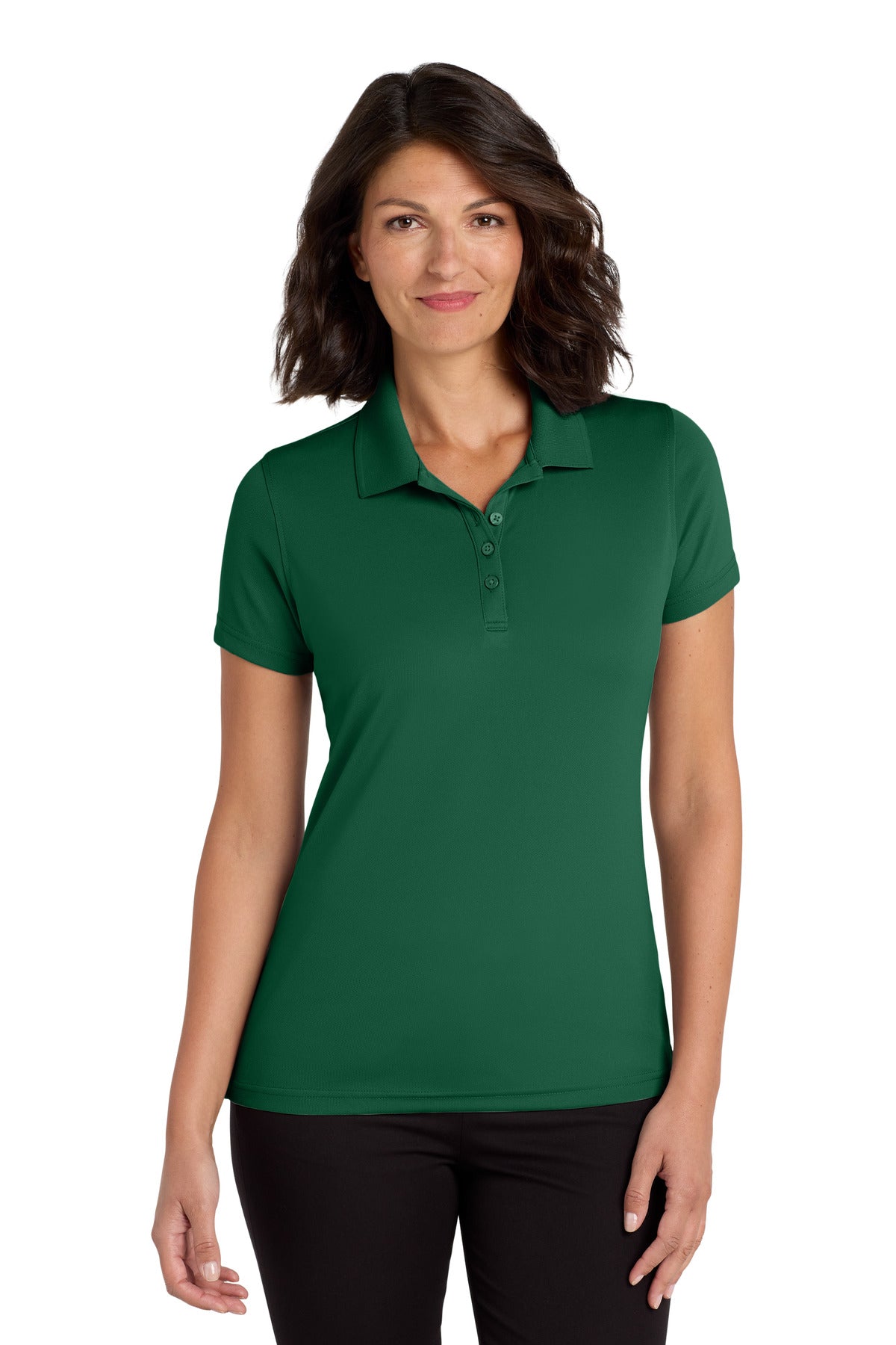 Port Authority Women's Dry Zone UV Micro-Mesh Polo. LK110 - EMBROIDERED