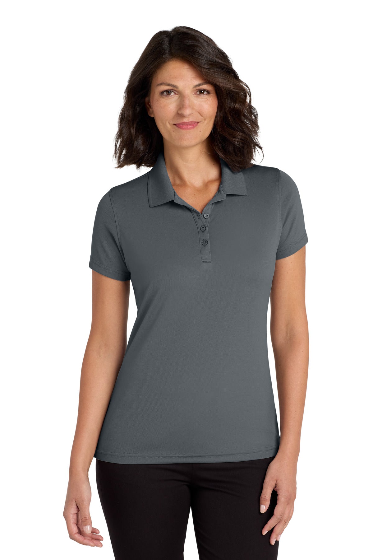 Port Authority Women's Dry Zone UV Micro-Mesh Polo. LK110 - EMBROIDERED
