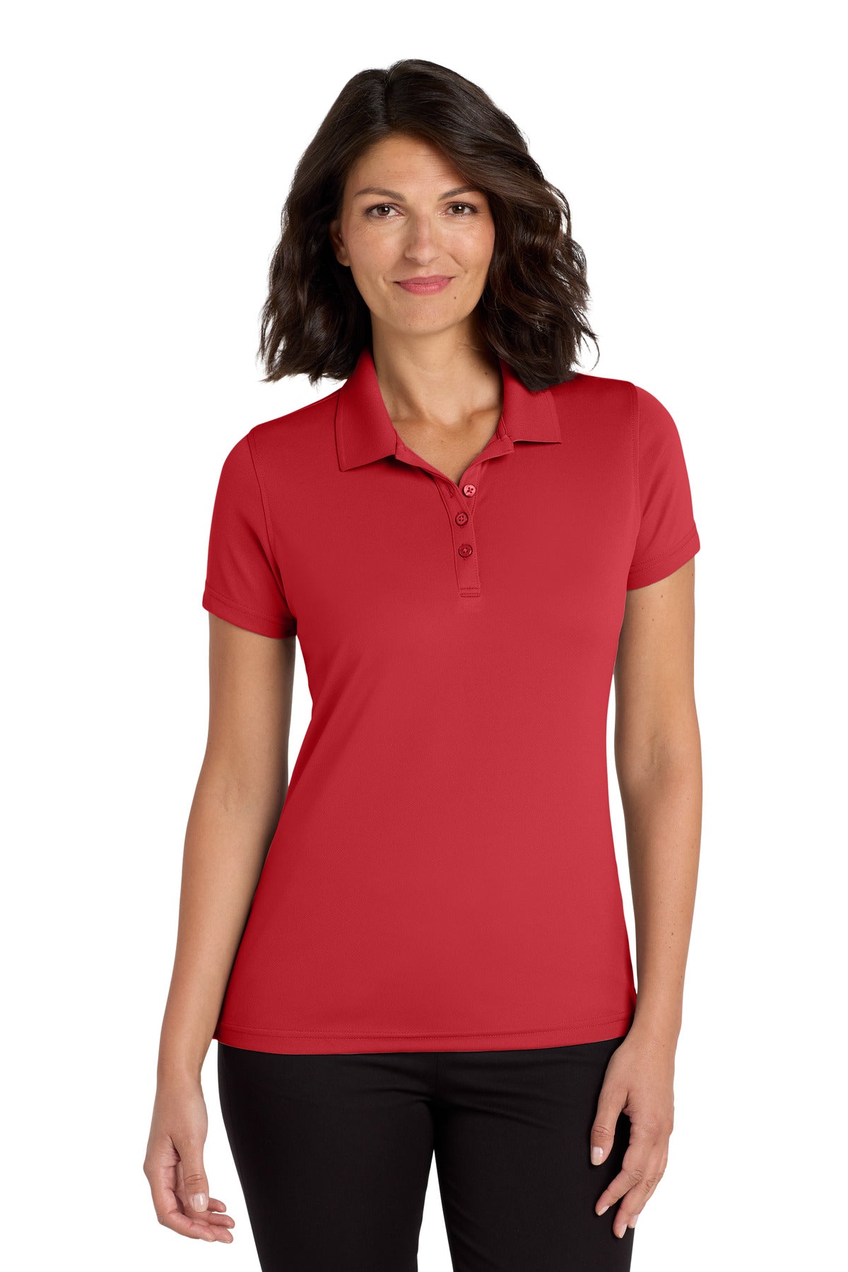 Port Authority Women's Dry Zone UV Micro-Mesh Polo. LK110 - EMBROIDERED