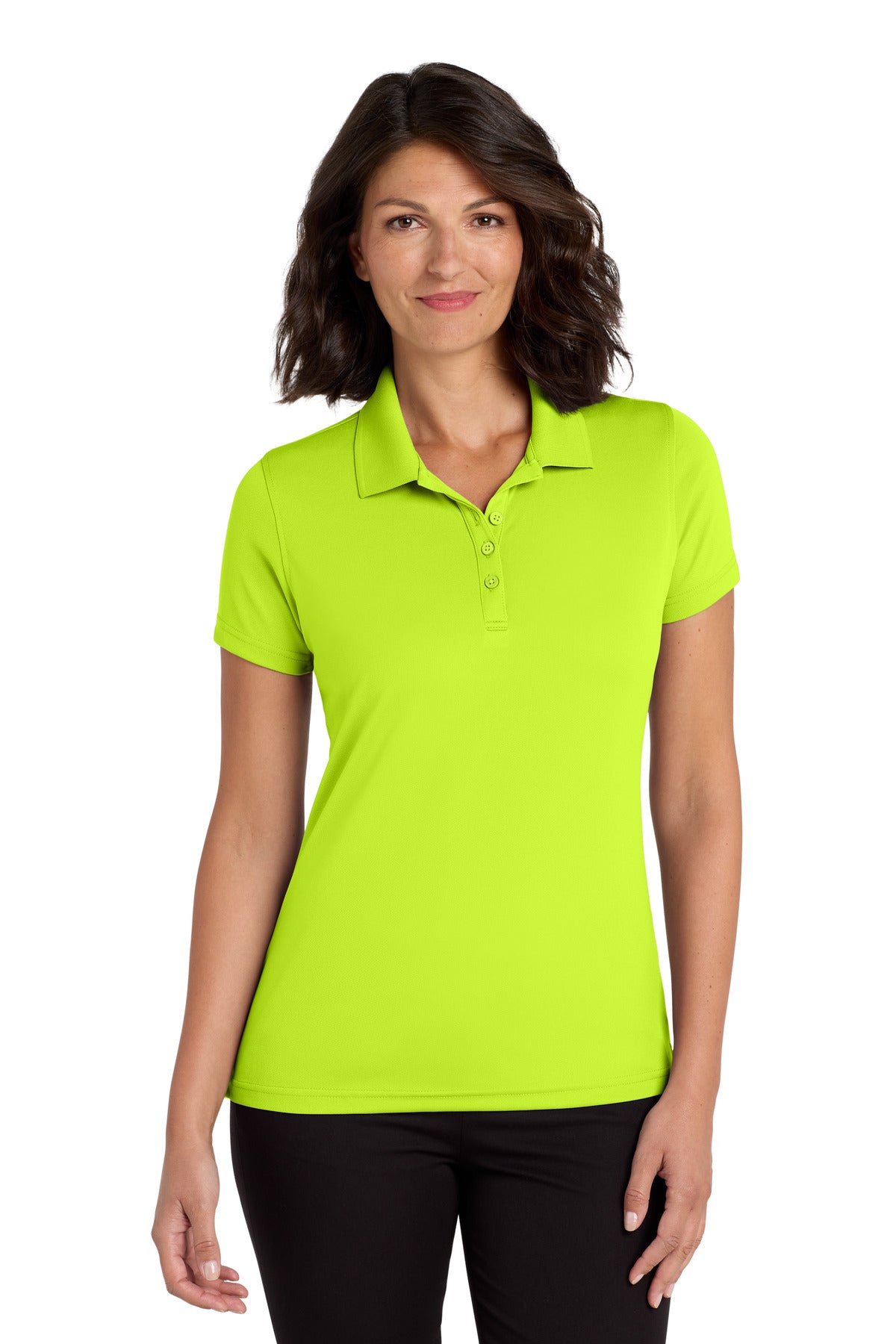 Port Authority Women's Dry Zone UV Micro-Mesh Polo. LK110 - EMBROIDERED