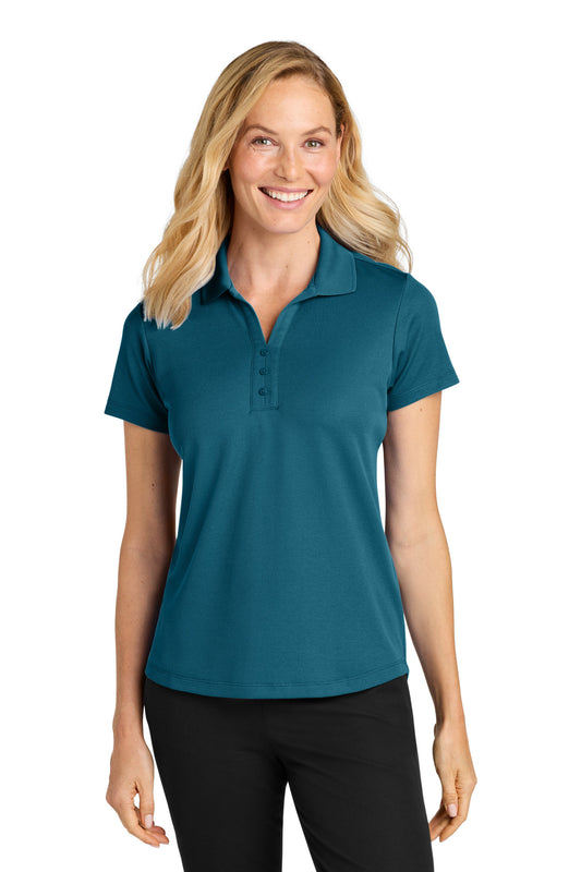 Port Authority Women's Plaited Pique Polo LK620 - EMBROIDERED
