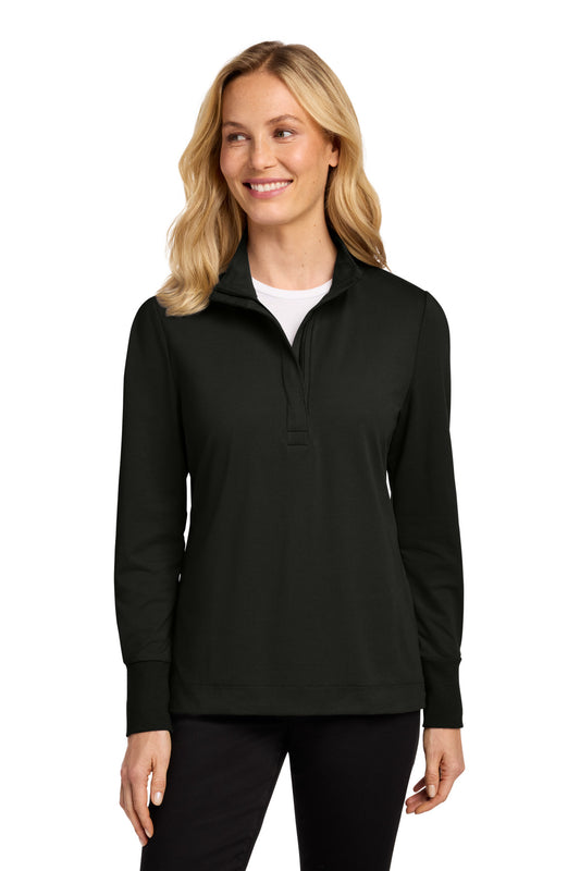 Port Authority Women's Fairway Stretch 1/4-Zip LK829 - EMBROIDERED