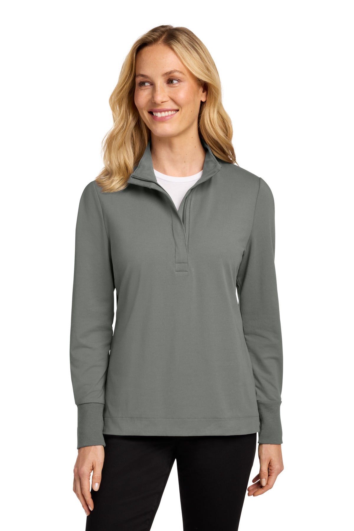 Port Authority Women's Fairway Stretch 1/4-Zip LK829 - EMBROIDERED