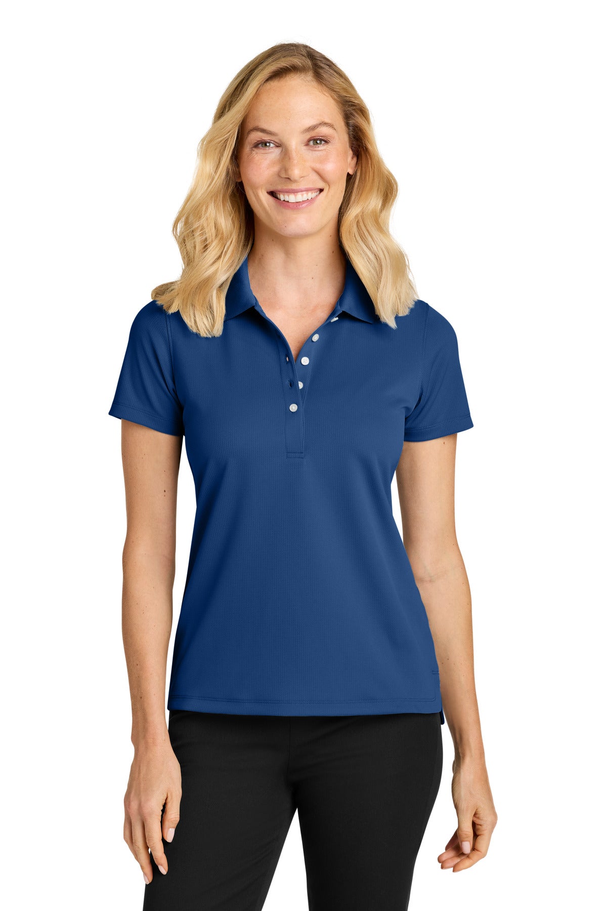 Port Authority Women's Dry Zone Stain-Release Grid Polo LK845 - EMBROIDERED
