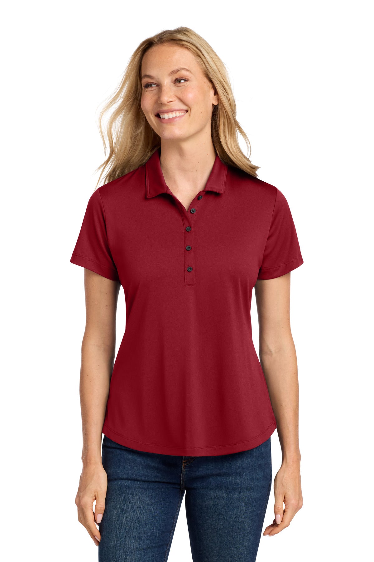 Port Authority Women's C-FREE Snag-Proof Polo LK864 - EMBROIDERED