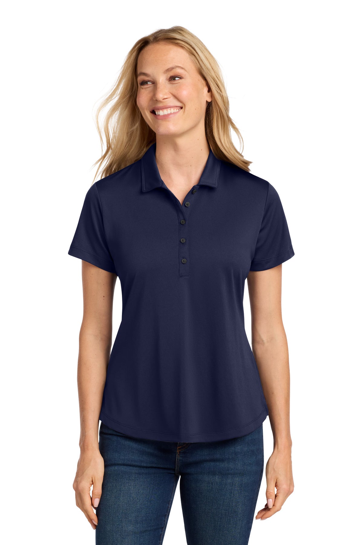 Port Authority Women's C-FREE Snag-Proof Polo LK864 - EMBROIDERED