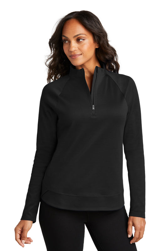 Port Authority Women's C-FREE Cypress 1/4-Zip LK870 - EMBROIDERED