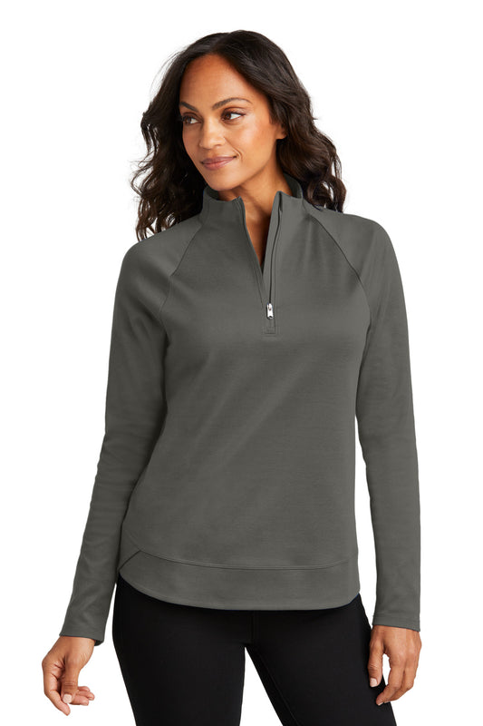 Port Authority Women's C-FREE Cypress 1/4-Zip LK870 - EMBROIDERED