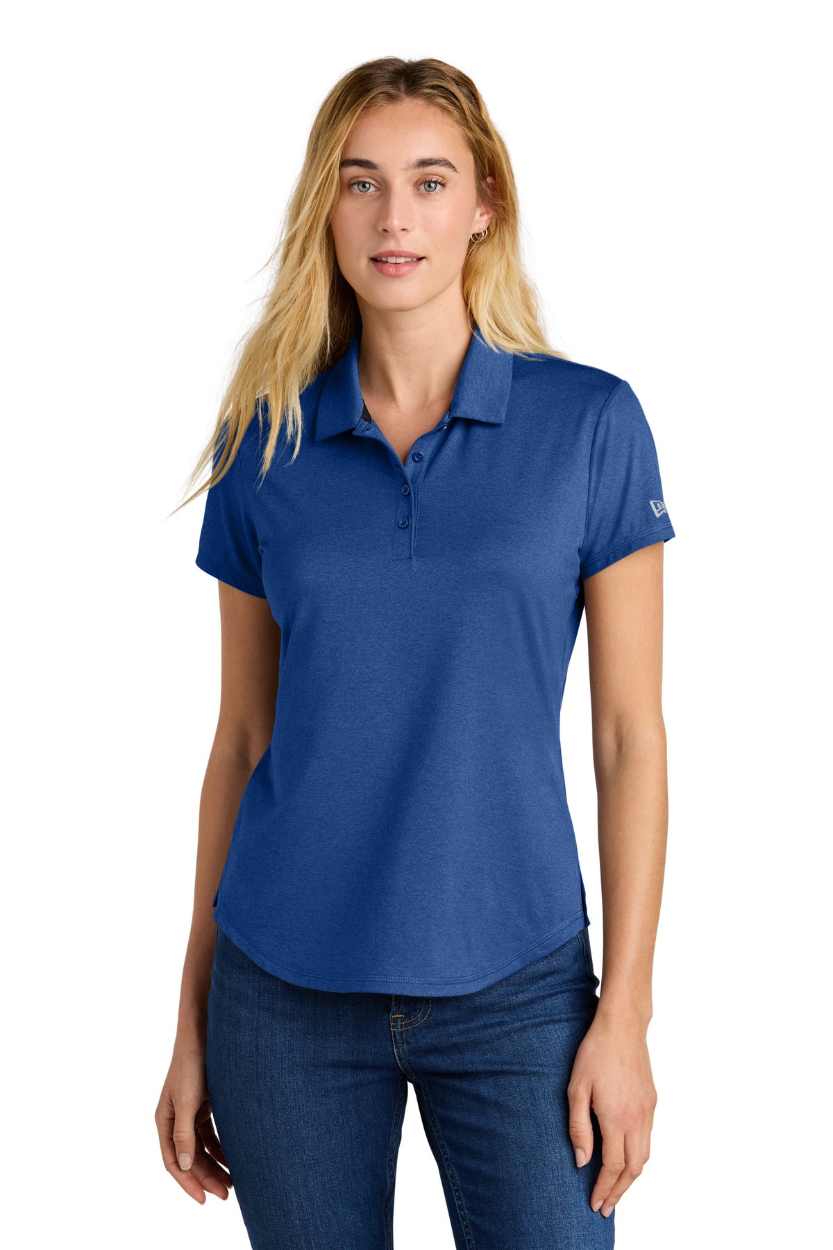 New Era Women's Power Polo LNEA225 - EMBROIDERED