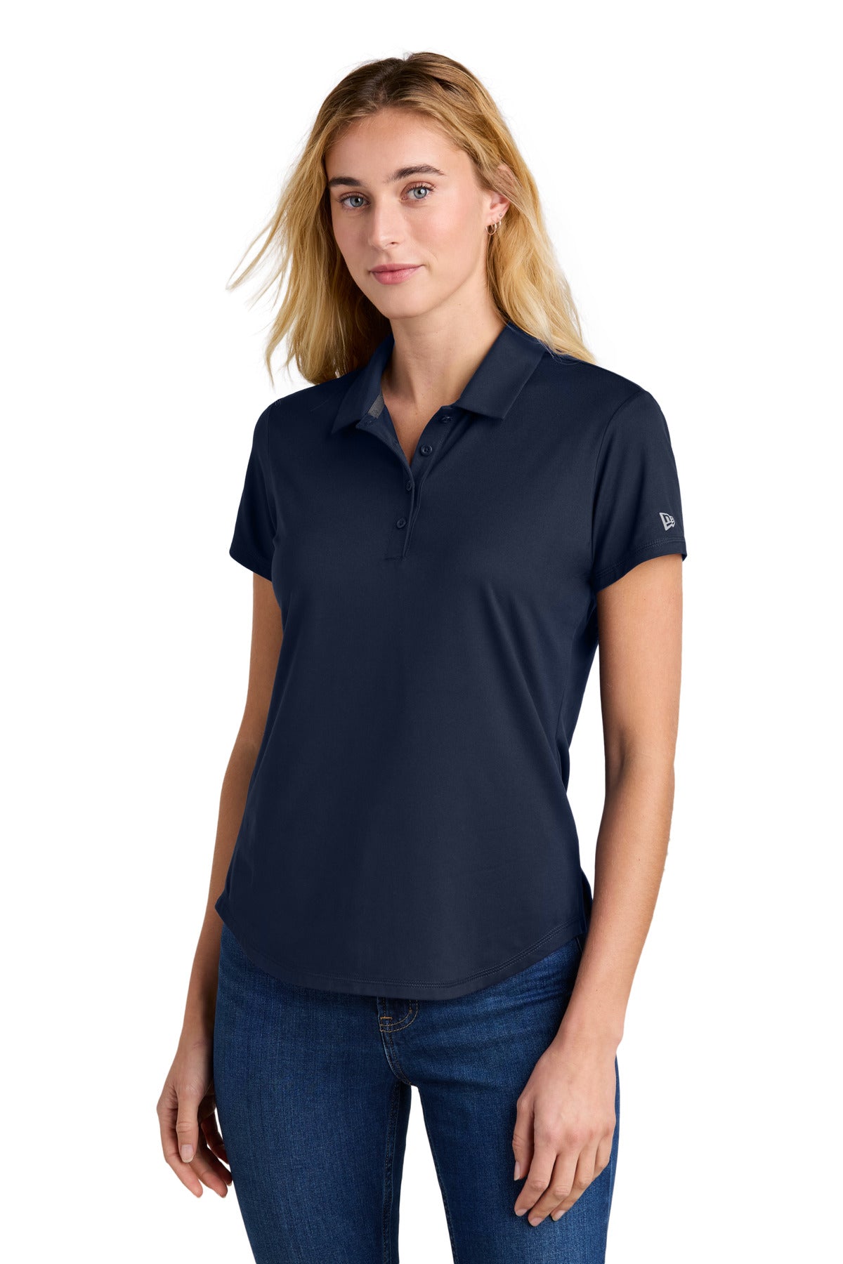 New Era Women's Power Polo LNEA225 - EMBROIDERED