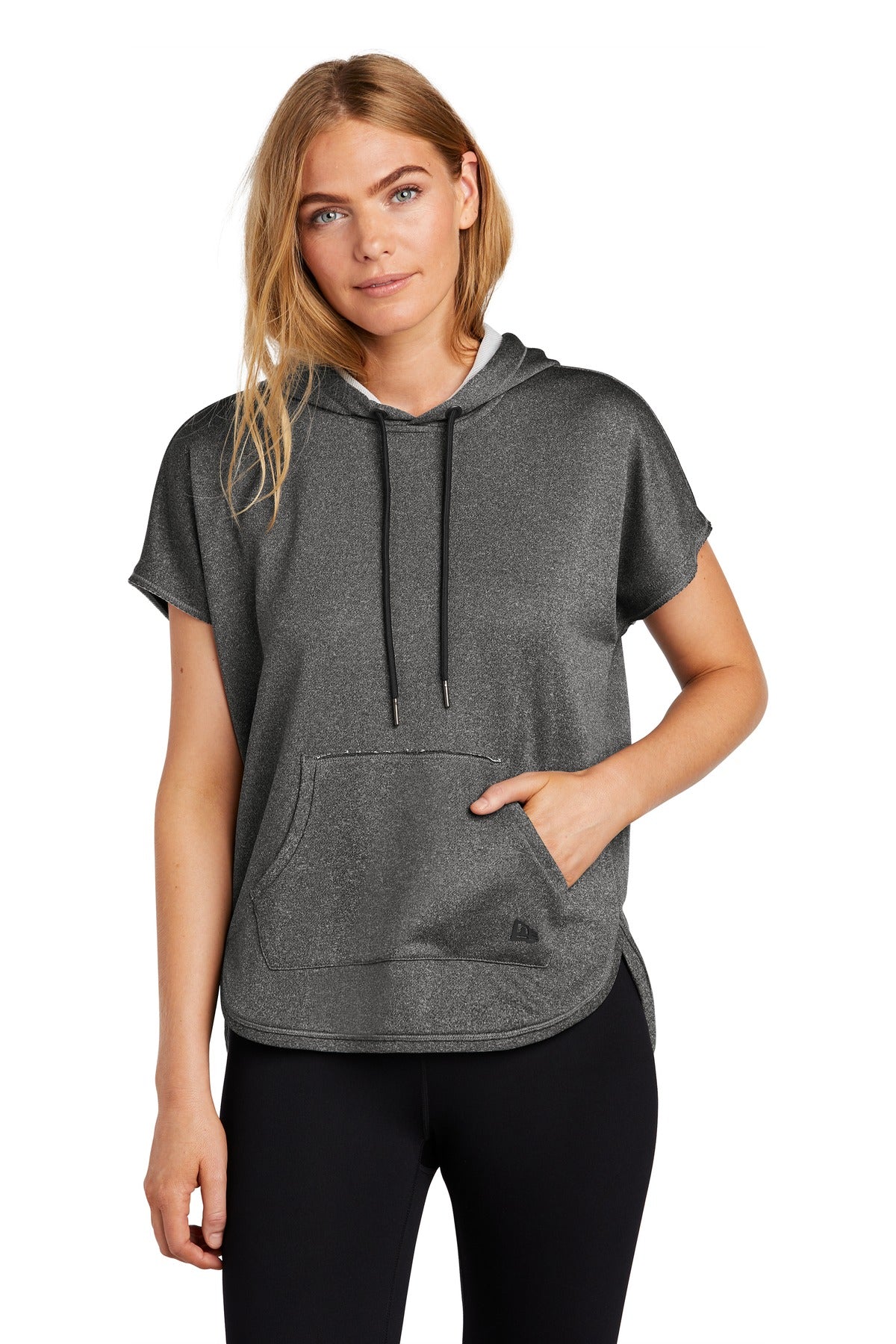 New Era Women's Performance Terry Short Sleeve Hoodie LNEA533
