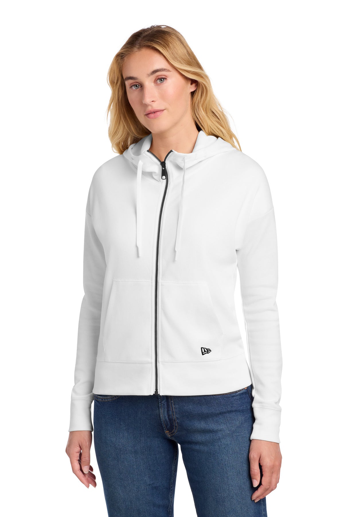 New Era Women's STS Full-Zip Hoodie LNEA540 - EMBROIDERED