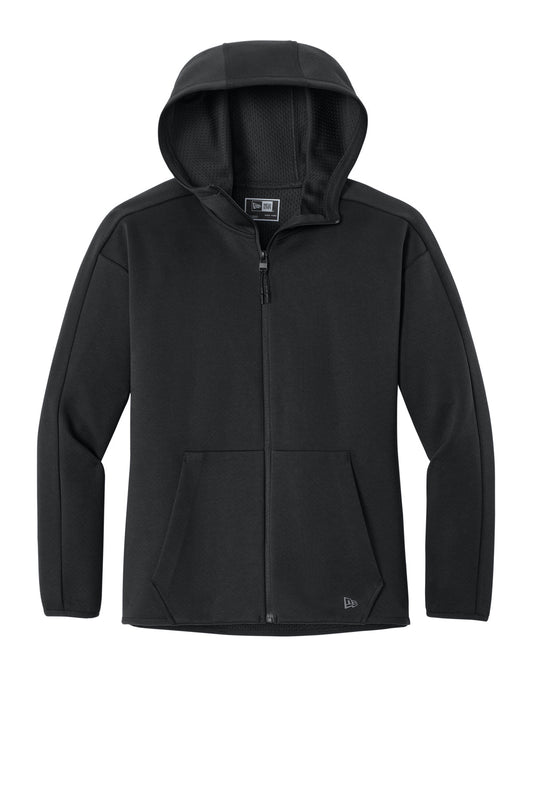 New Era Women's Double Back Full-Zip Hoodie LNEA566 - EMBROIDERED