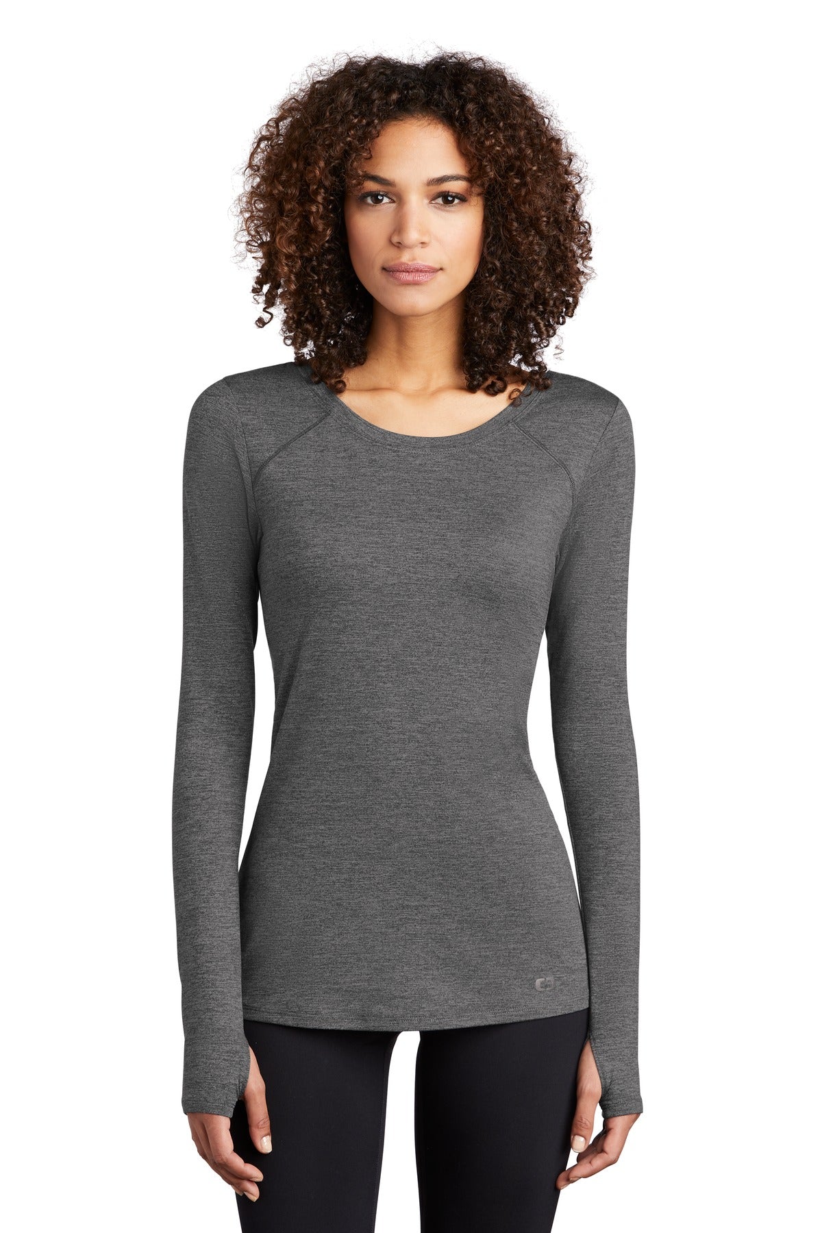 OGIO  Women's Force Long Sleeve Tee LOE340 - EMBROIDERED