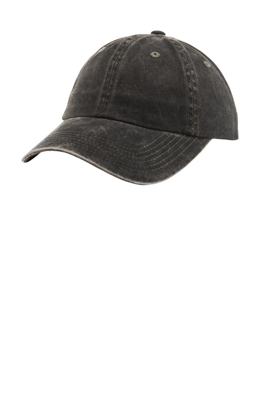 Port Authority Women's Garment-Washed Cap. LPWU - EMBROIDERED