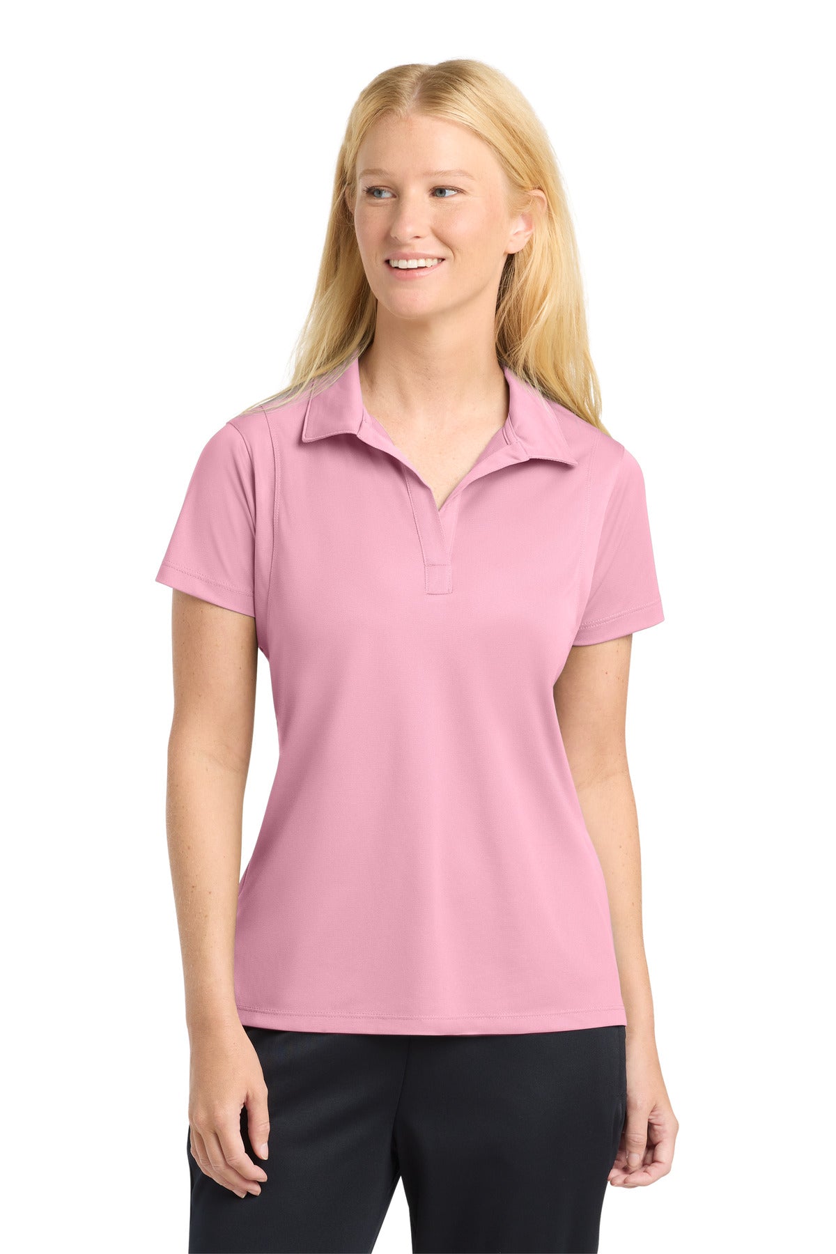 Sport-Tek Women's Micropique Sport-Wick Polo. LST650 - EMBROIDERED