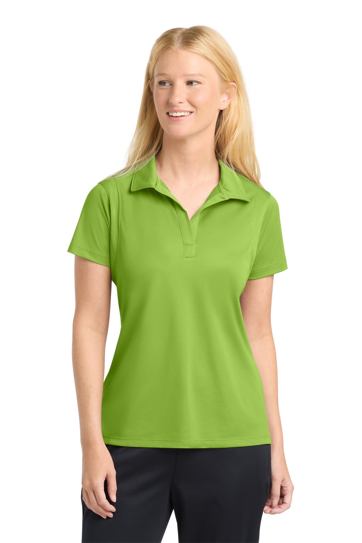 Sport-Tek Women's Micropique Sport-Wick Polo. LST650 - EMBROIDERED