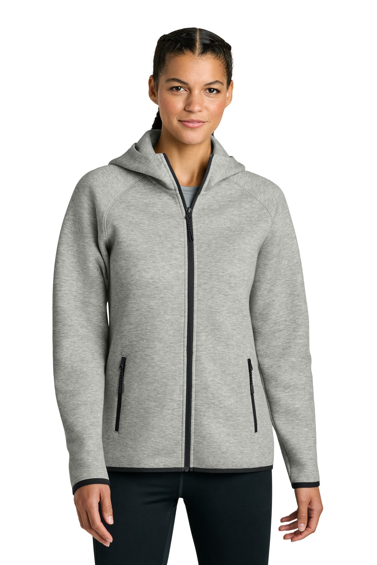 Sport-Tek Women's Phenom Full-Zip Hoodie LST840 - EMBROIDERED
