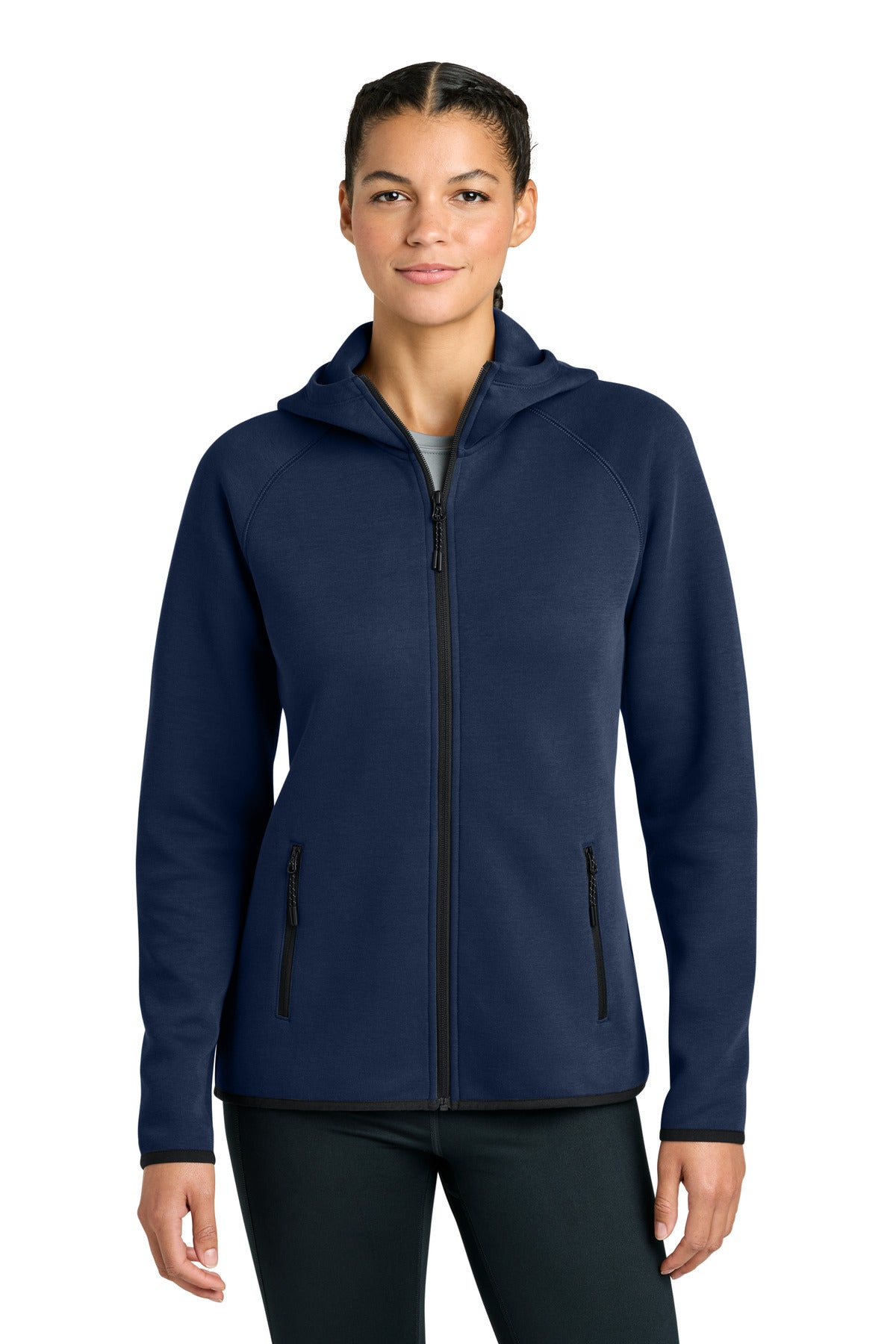Sport-Tek Women's Phenom Full-Zip Hoodie LST840 - EMBROIDERED