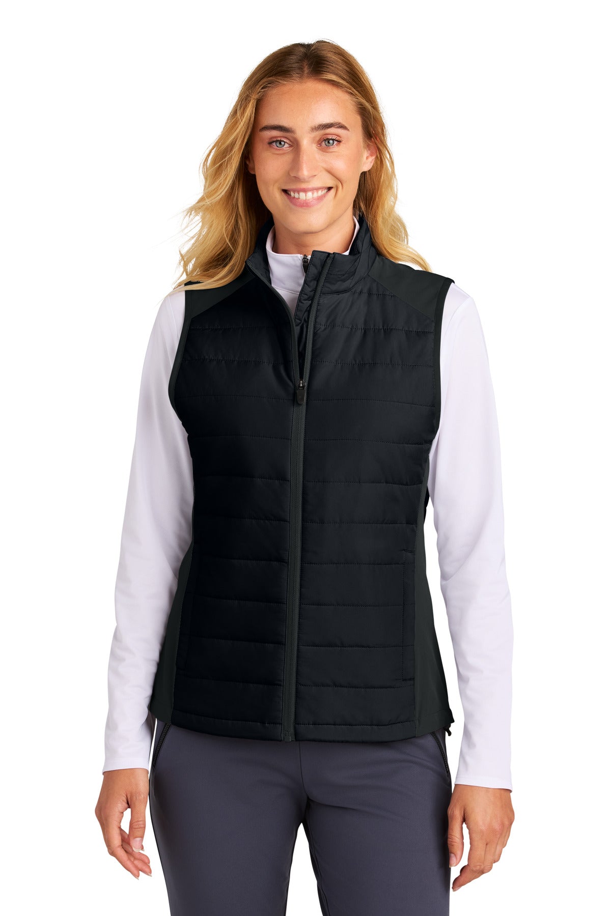 Sport-Tek Women's Teknical Hybrid Vest LST941 - EMBROIDERED