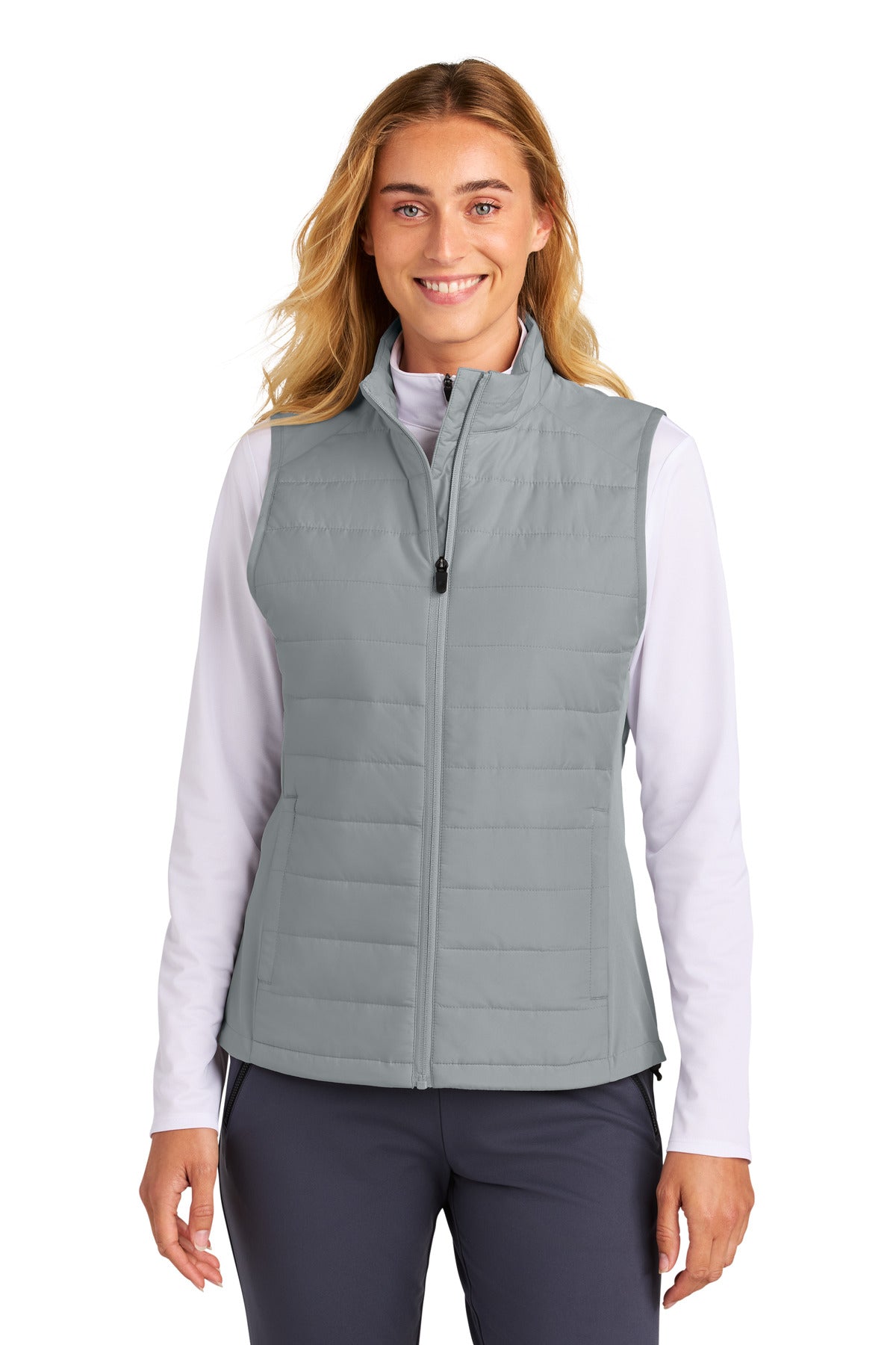 Sport-Tek Women's Teknical Hybrid Vest LST941 - EMBROIDERED