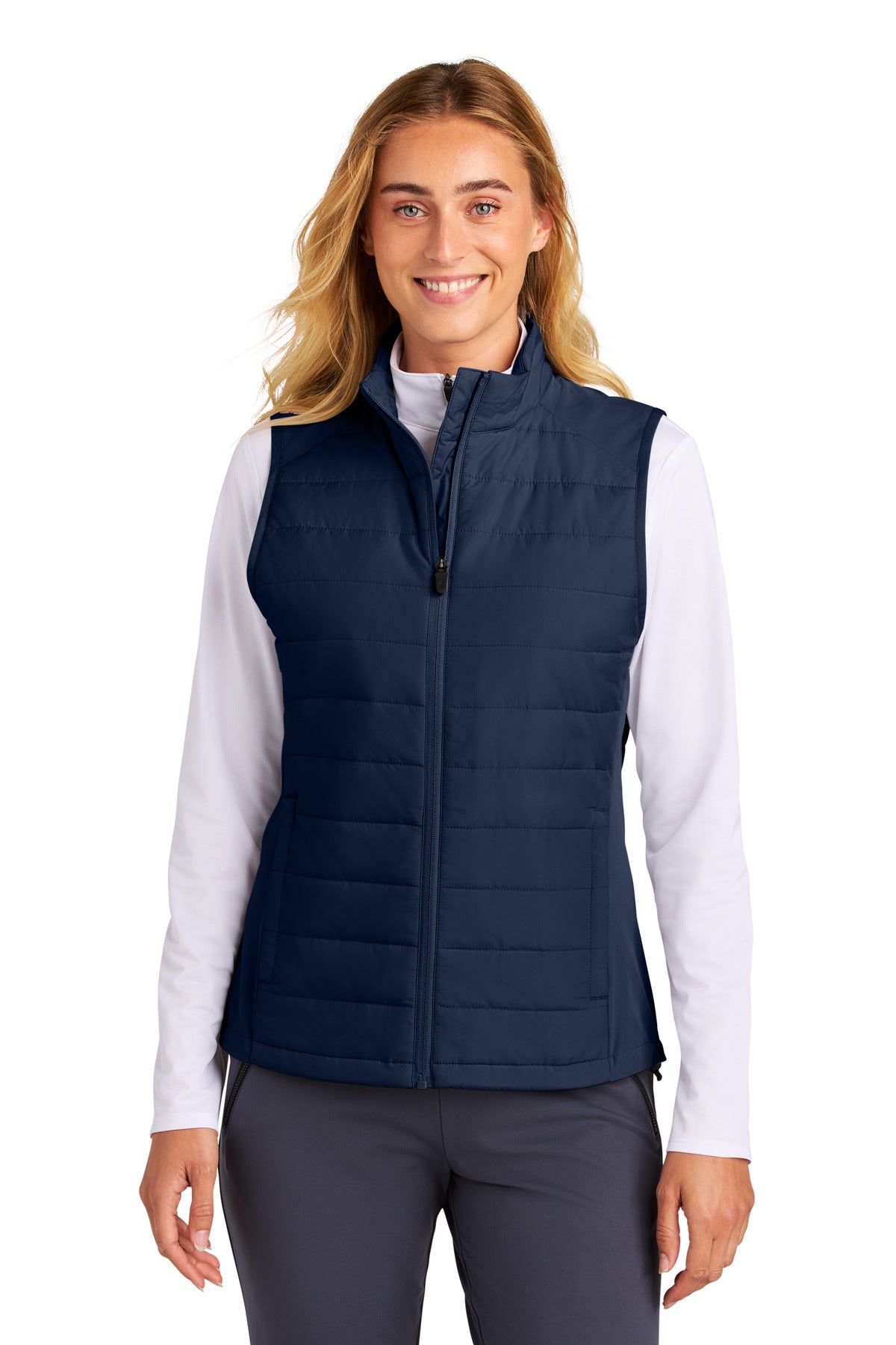 Sport-Tek Women's Teknical Hybrid Vest LST941 - EMBROIDERED