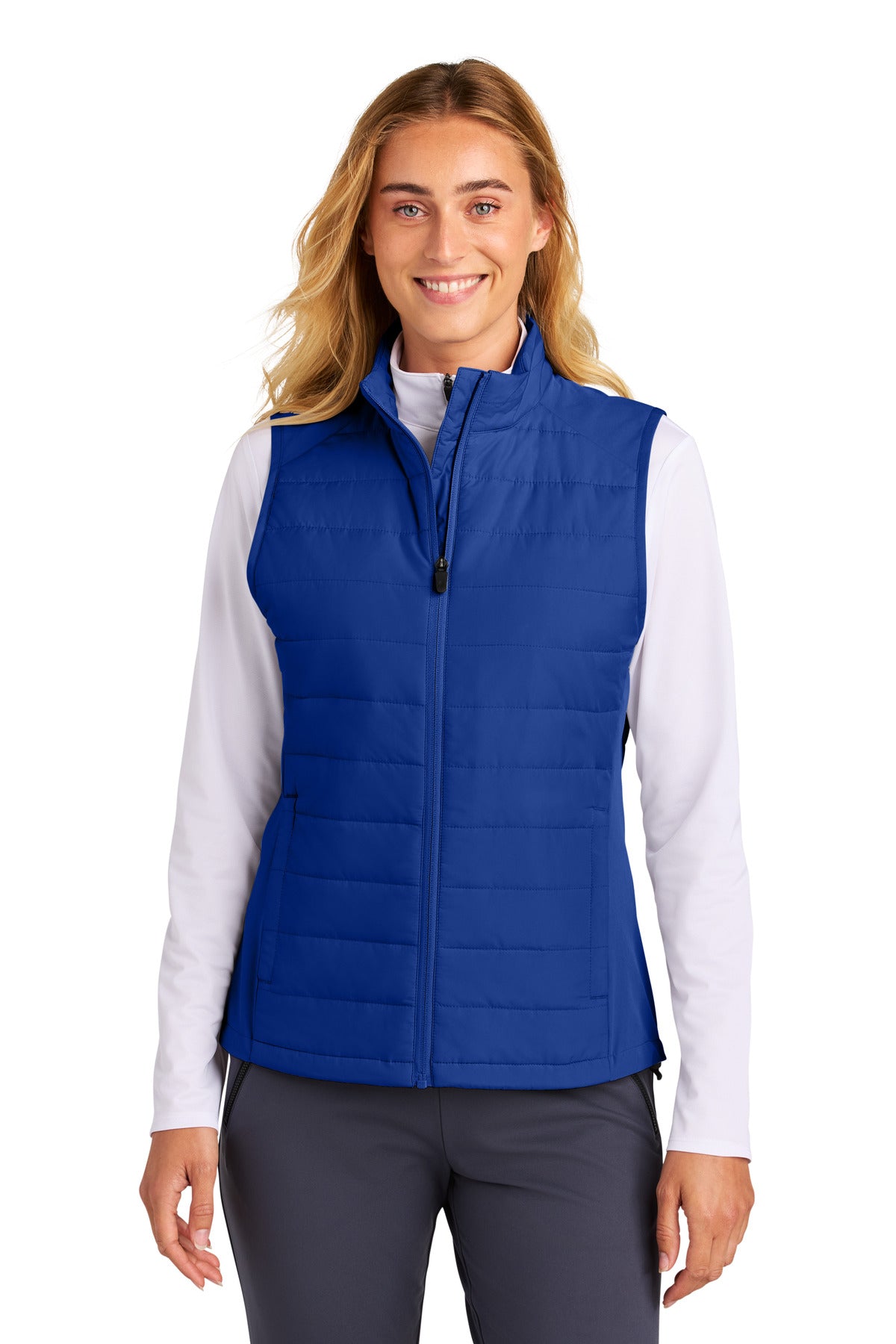 Sport-Tek Women's Teknical Hybrid Vest LST941 - EMBROIDERED