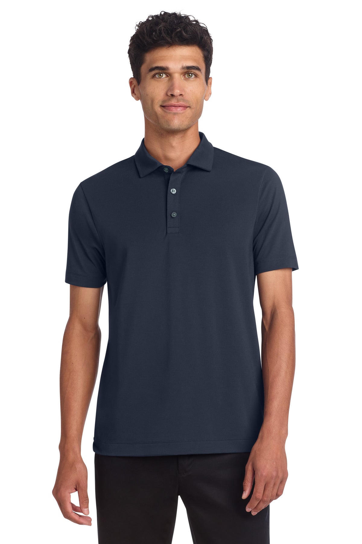 Mercer+Mettle Stretch Jersey Polo MM1014 - EMBROIDERED