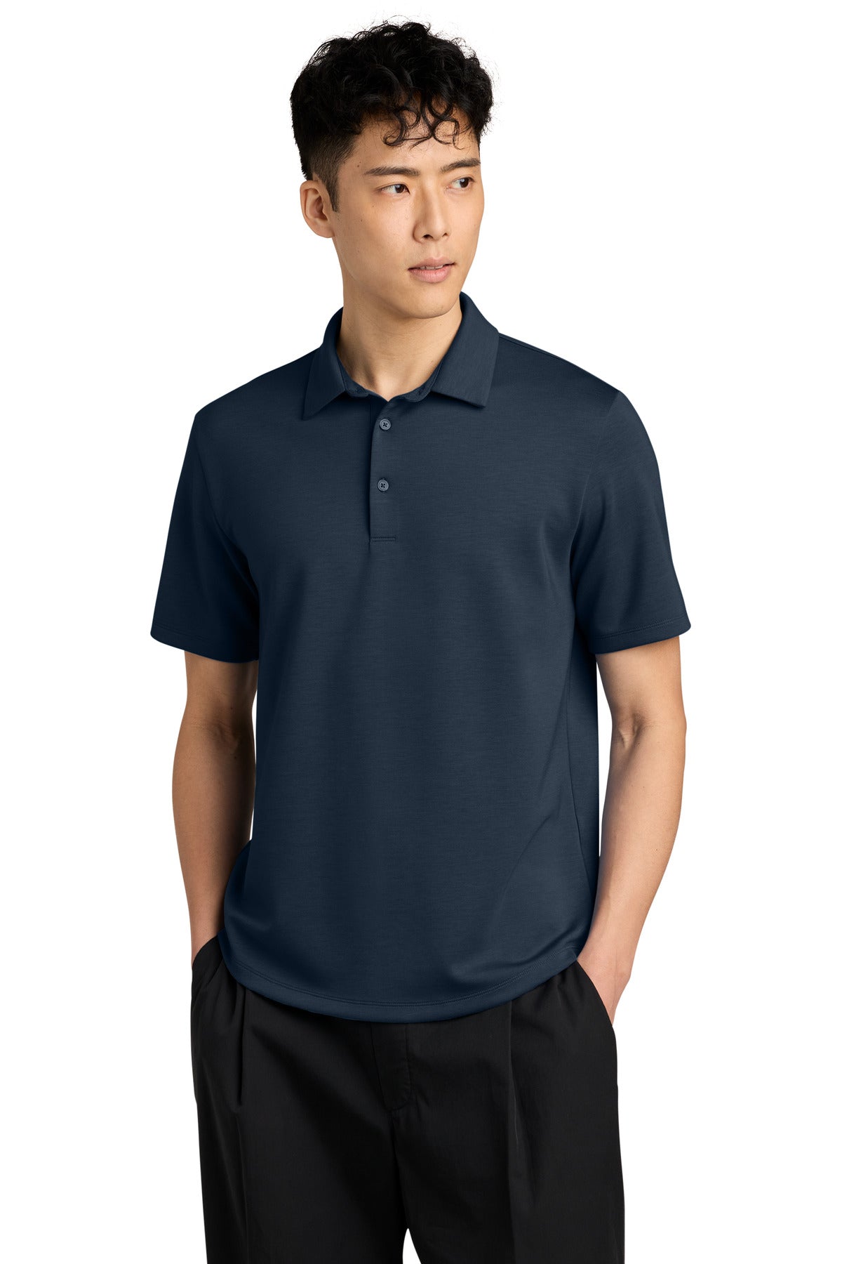 Mercer+Mettle Lite Spacer Polo MM1040 - EMBROIDERED