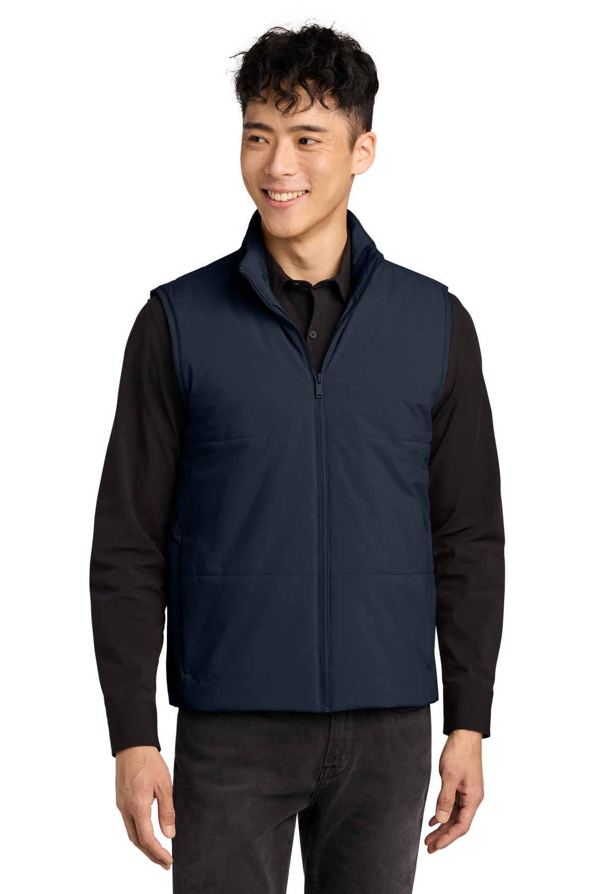 Mercer+Mettle Brookline Quilted Vest MM7222 - EMBROIDERED