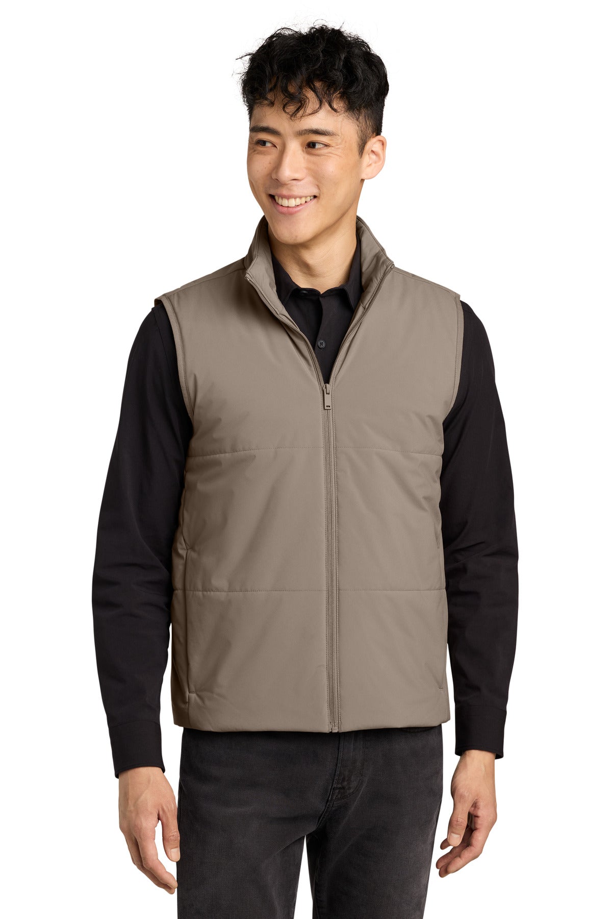 Mercer+Mettle Brookline Quilted Vest MM7222 - EMBROIDERED