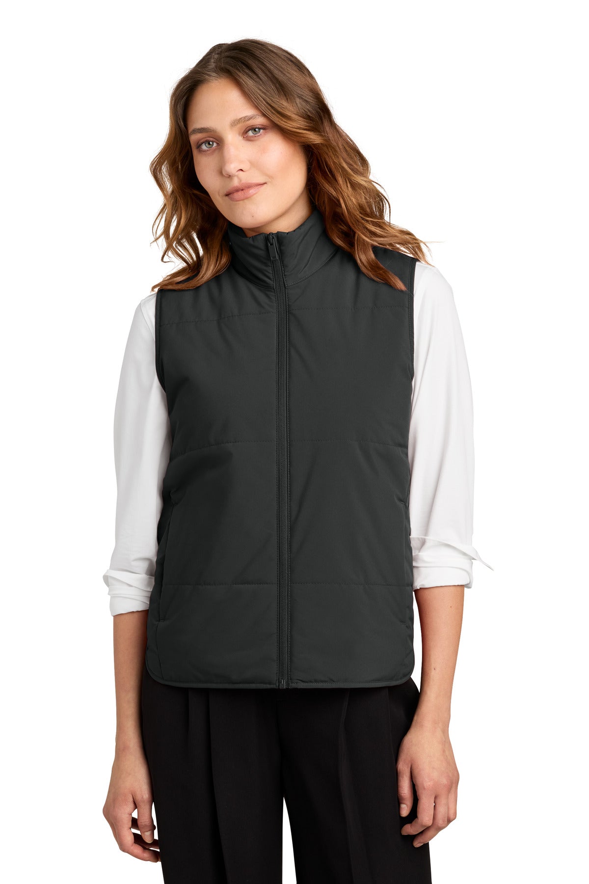 Mercer+Mettle Women's Brookline Quilted Vest MM7223 - EMBROIDERED