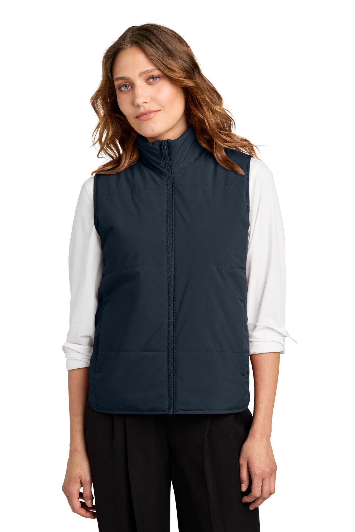 Mercer+Mettle Women's Brookline Quilted Vest MM7223 - EMBROIDERED