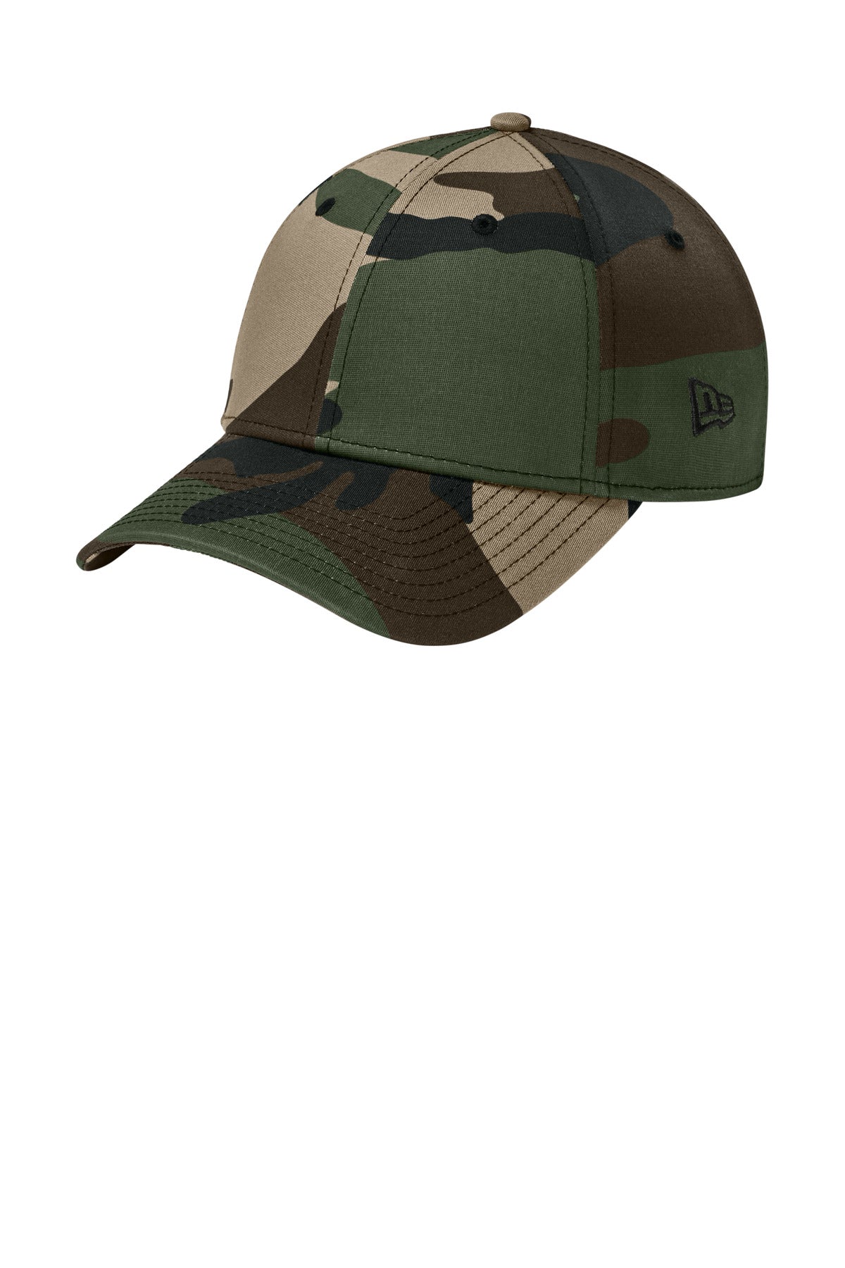 New Era - Structured Stretch Cotton Cap.  NE1000 - EMBROIDERED