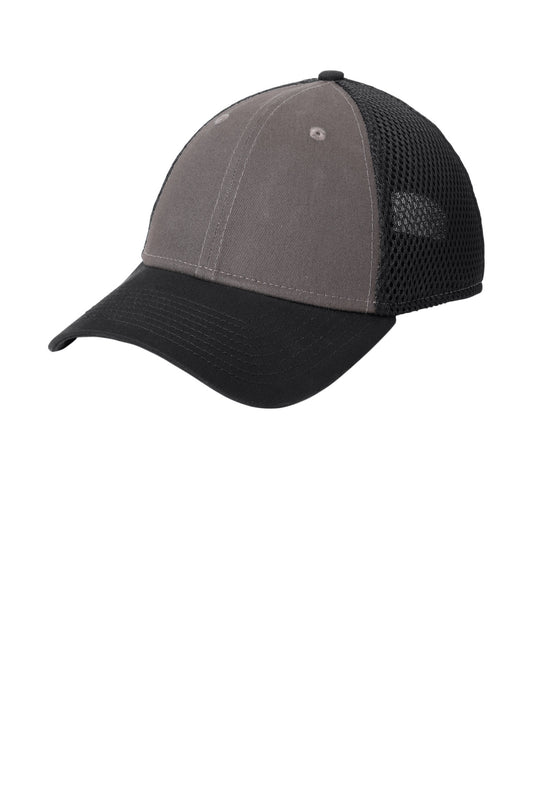 New Era Snapback Contrast Front Mesh Cap. NE204 - EMBROIDERED