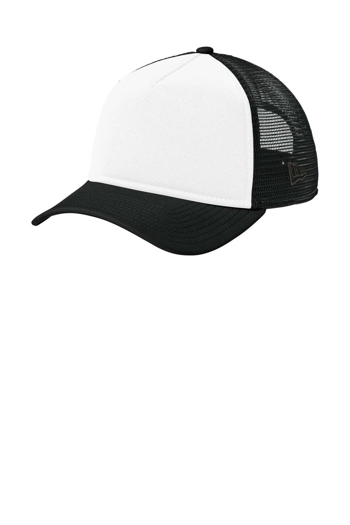New Era A-Frame Snapback Mesh Back Cap NE212 - EMBROIDERED